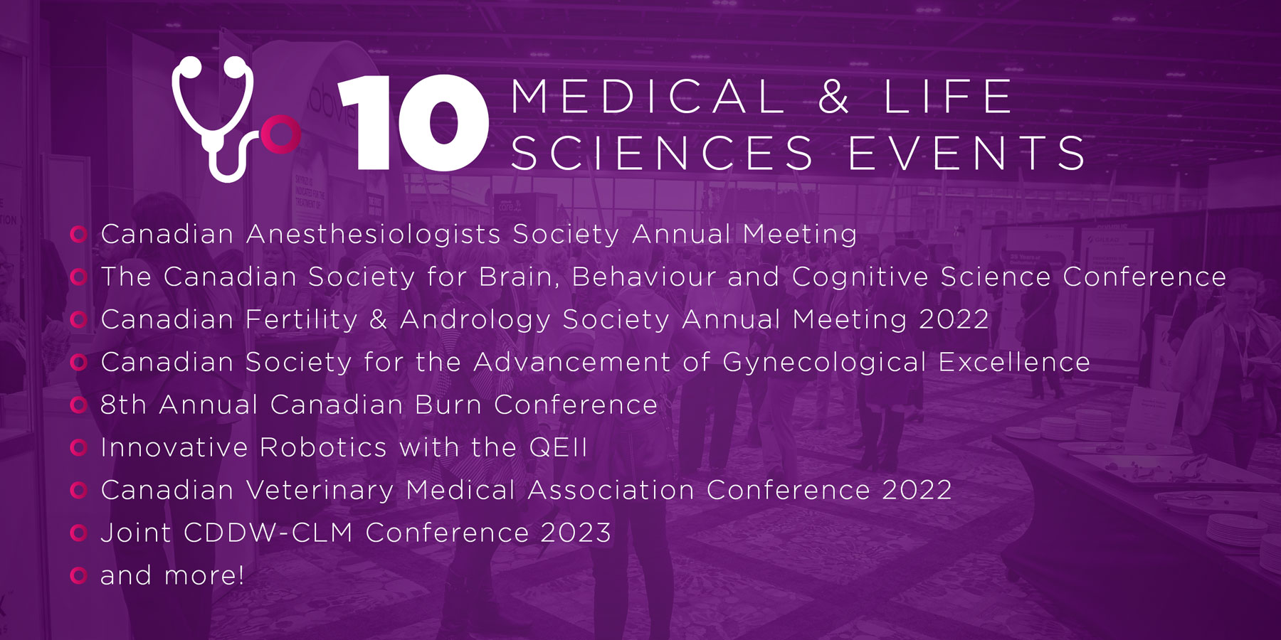 10 Medical & Life Sciences Events
